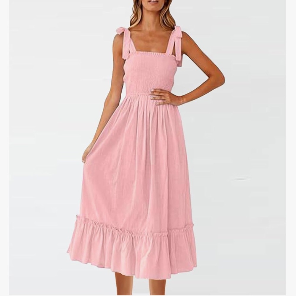 Chic Nation Pink Maxi Dress